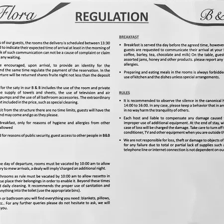 Bed & Breakfast Flora 3*